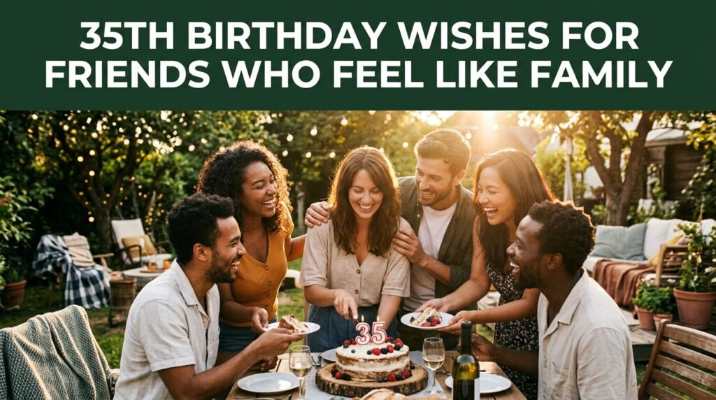 35th Birthday Wishes for Friends 