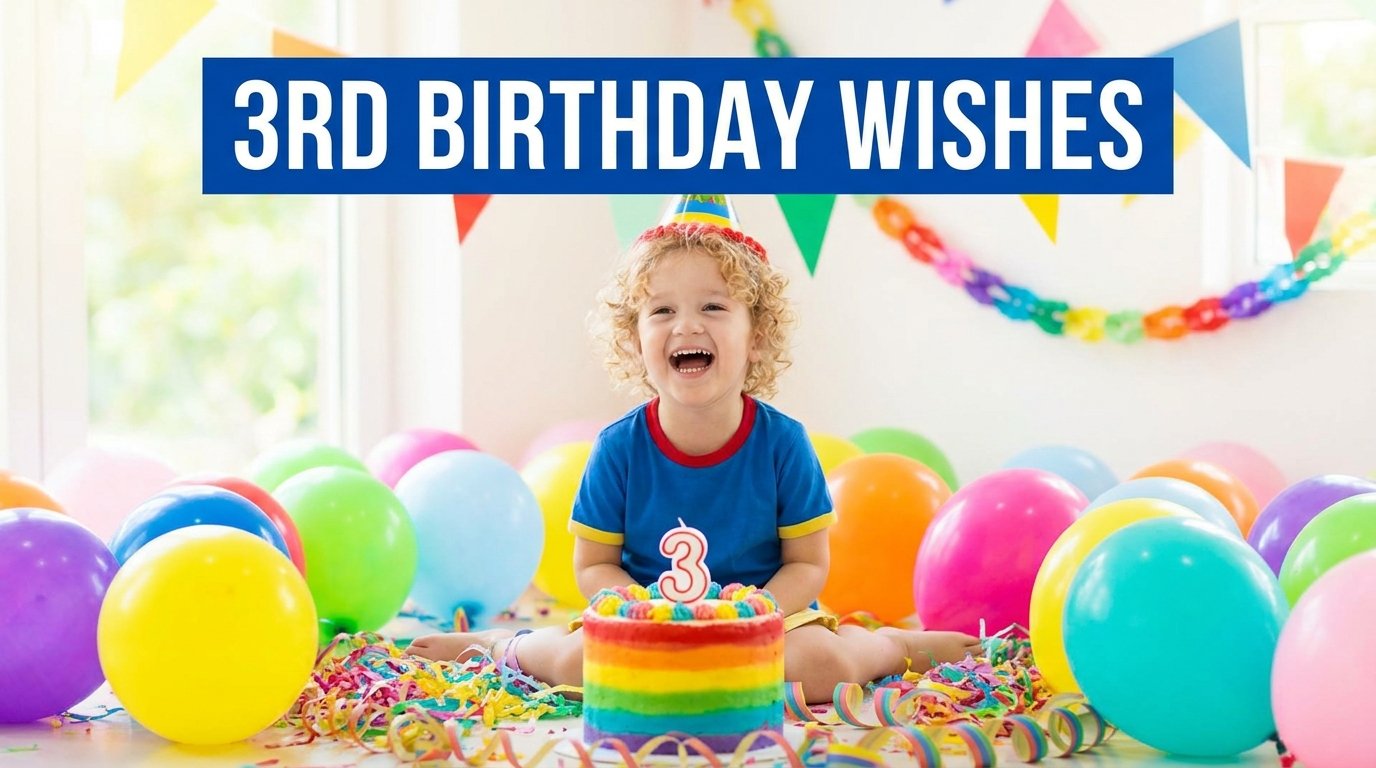 3rd Birthday Wishes