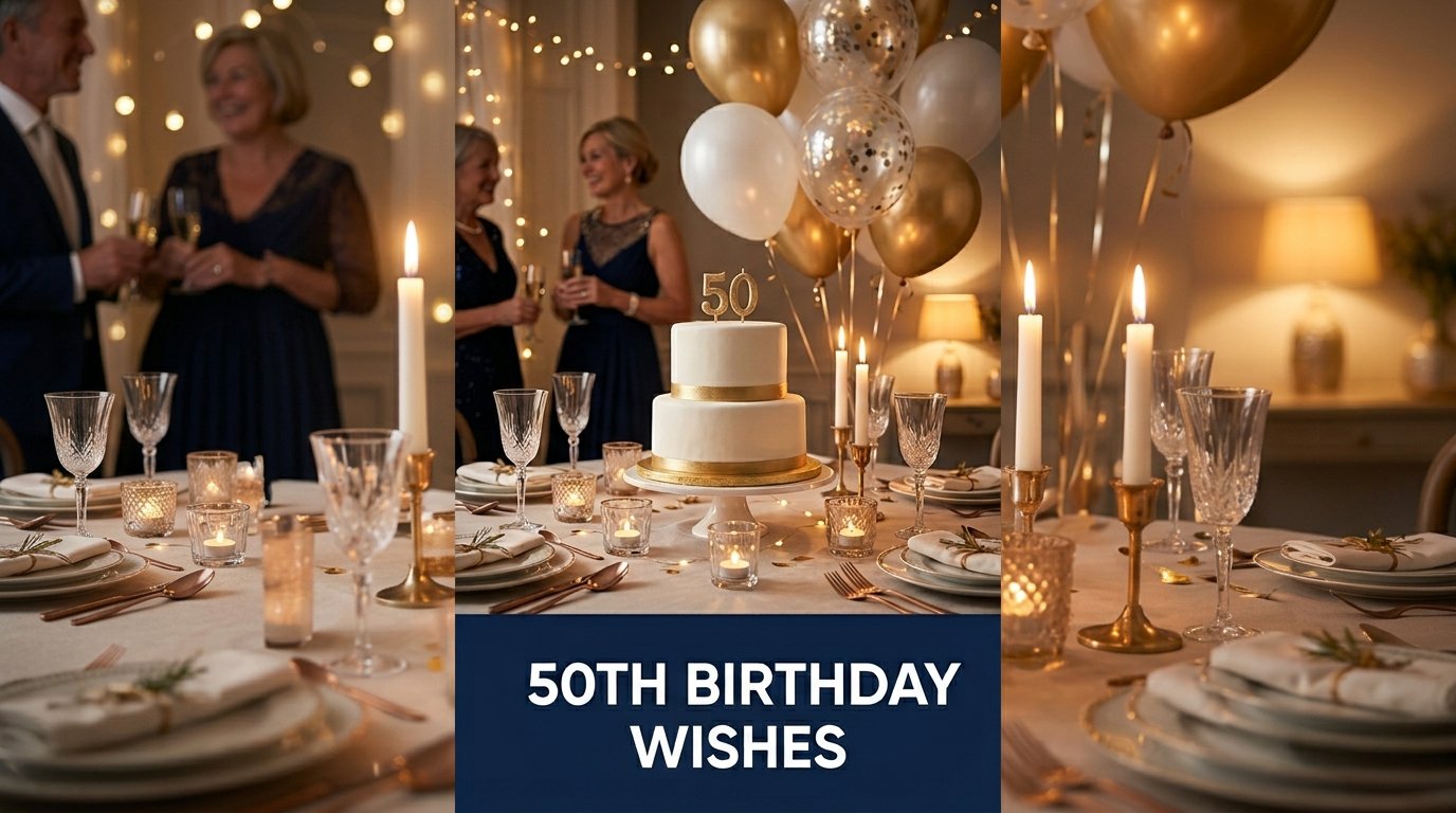 50th Birthday Wishes