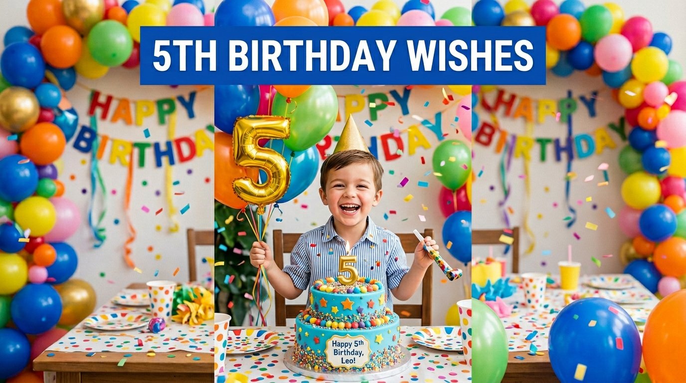 5th Birthday Wishes