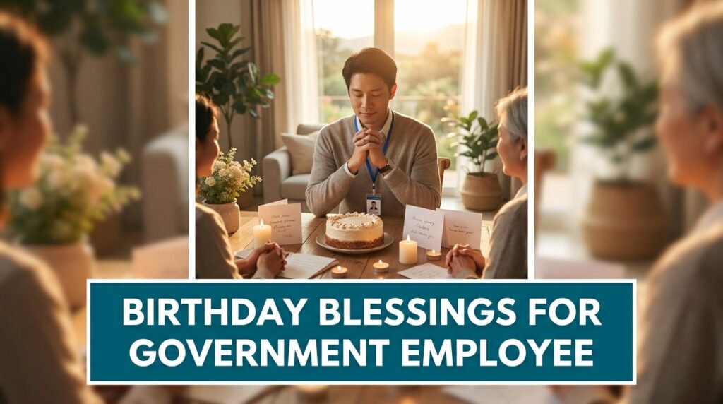 Birthday Blessings for Government Employee