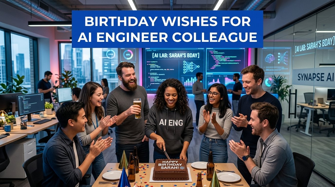 Birthday Wishes for AI Engineer Colleague
