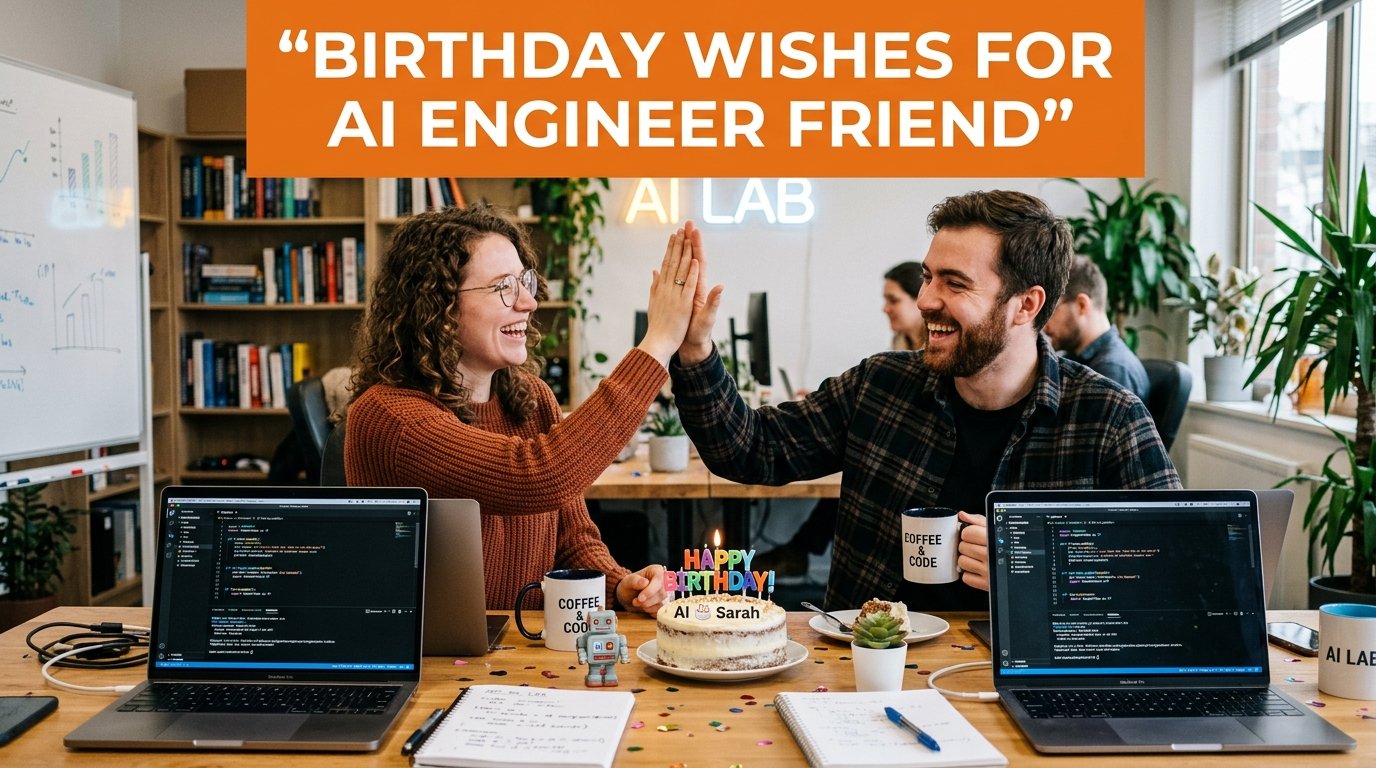 Birthday Wishes for AI Engineer Friend