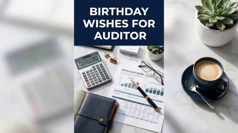 Birthday Wishes for Auditor