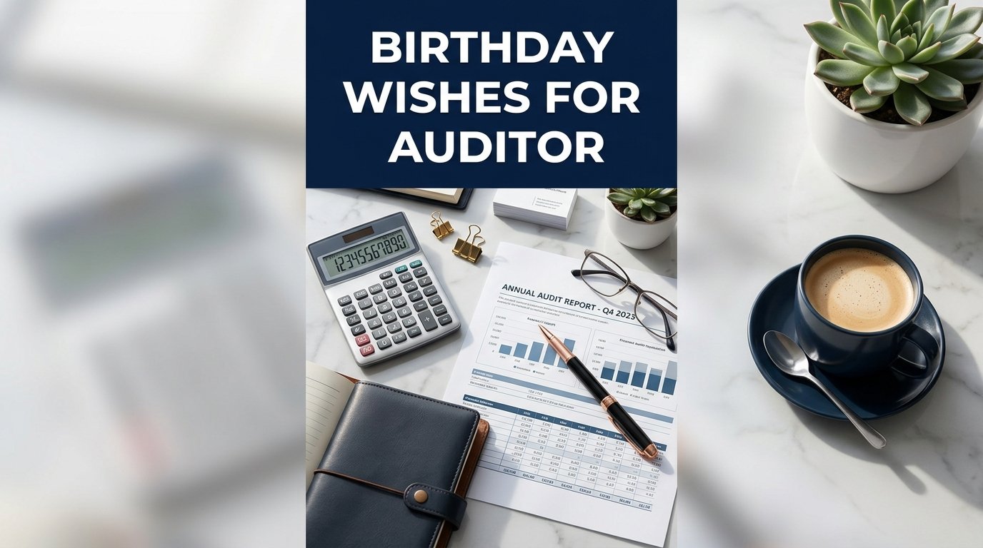 Birthday Wishes for Auditor