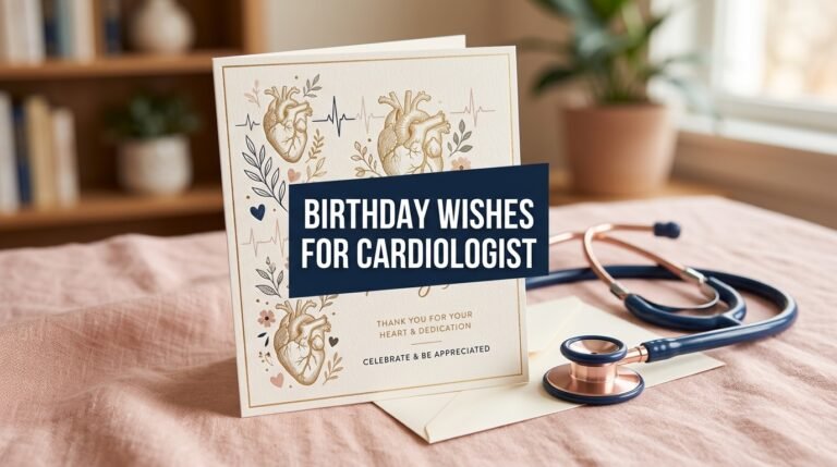 Birthday Wishes for Cardiologist