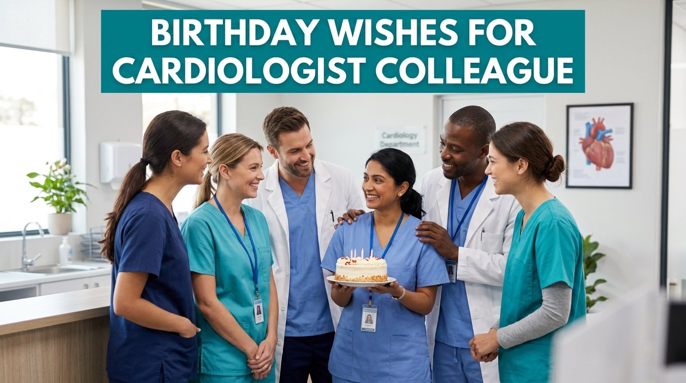 Birthday Wishes for Cardiologist Colleague
