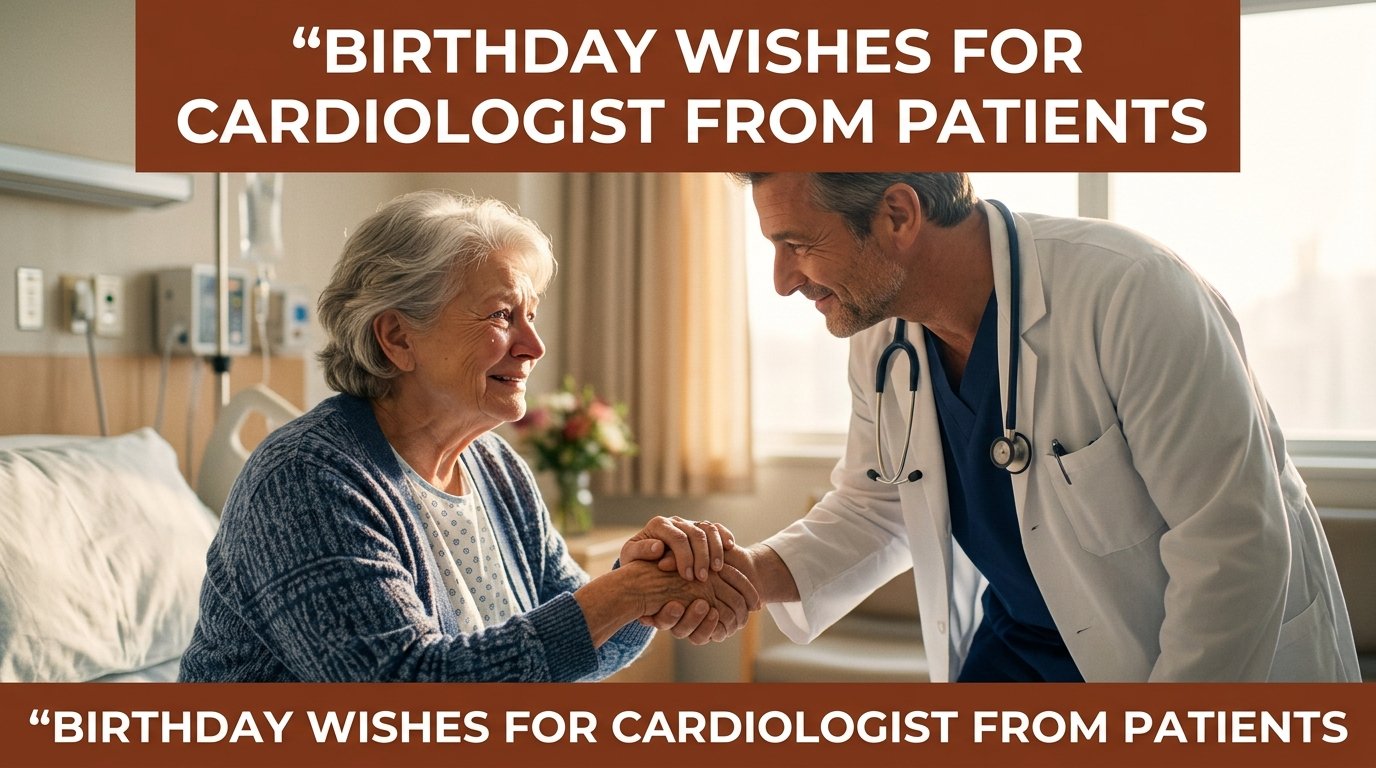 Birthday Wishes for Cardiologist from Patients