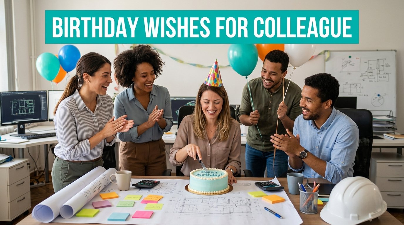 Birthday Wishes for Civil Engineer Colleague