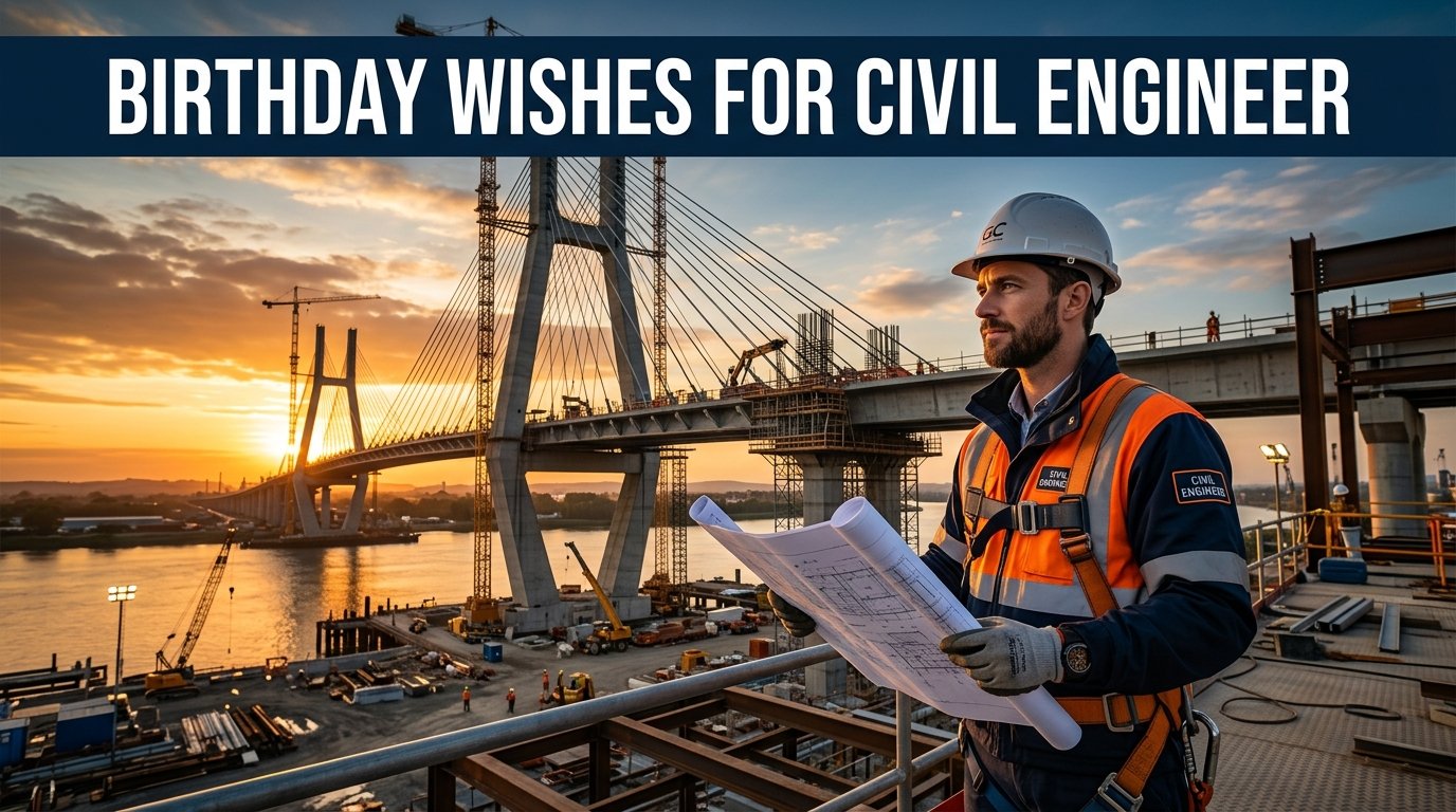 Birthday Wishes for Civil Engineer