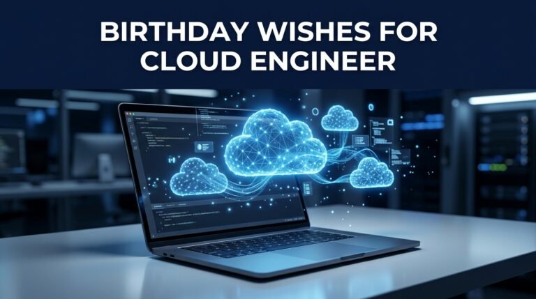Birthday Wishes for Cloud Engineer