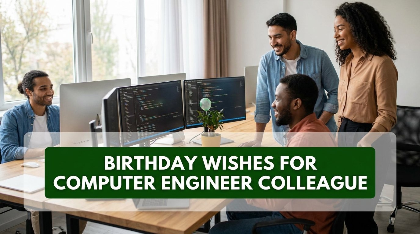 Birthday Wishes for Computer Engineer Colleague