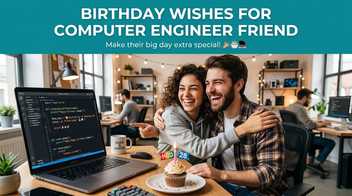 Birthday Wishes for Computer Engineer Friend