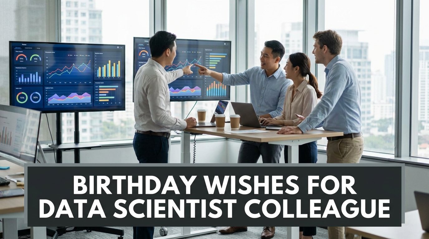 Birthday Wishes for Data Scientist Colleague