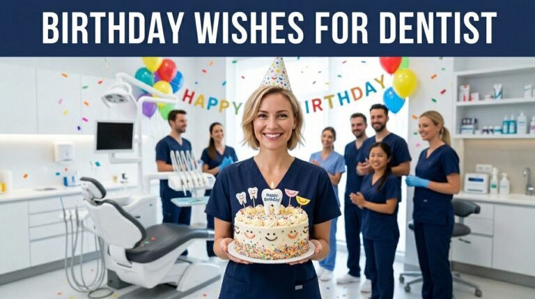 Birthday Wishes for Dentist