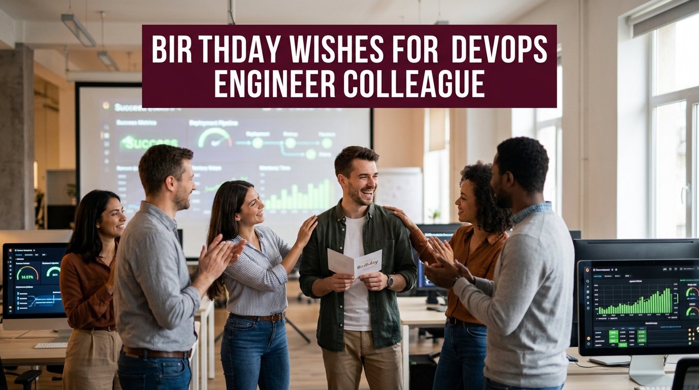 Birthday Wishes for DevOps Engineer Colleague