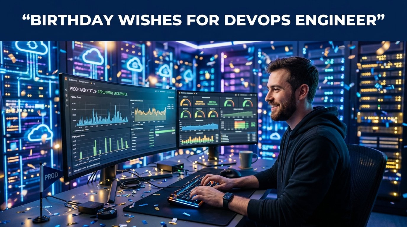 Birthday Wishes for DevOps Engineer