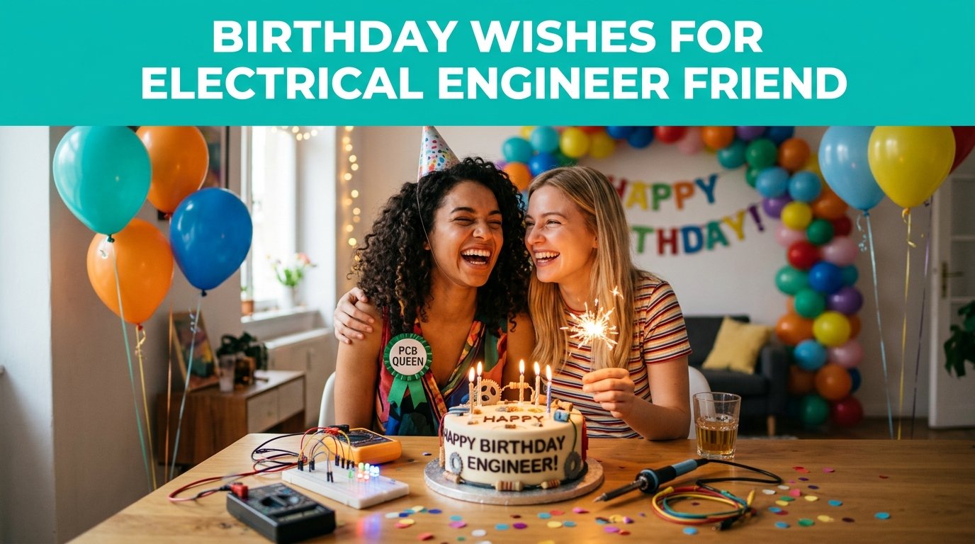 Birthday Wishes for Electrical Engineer Friend
