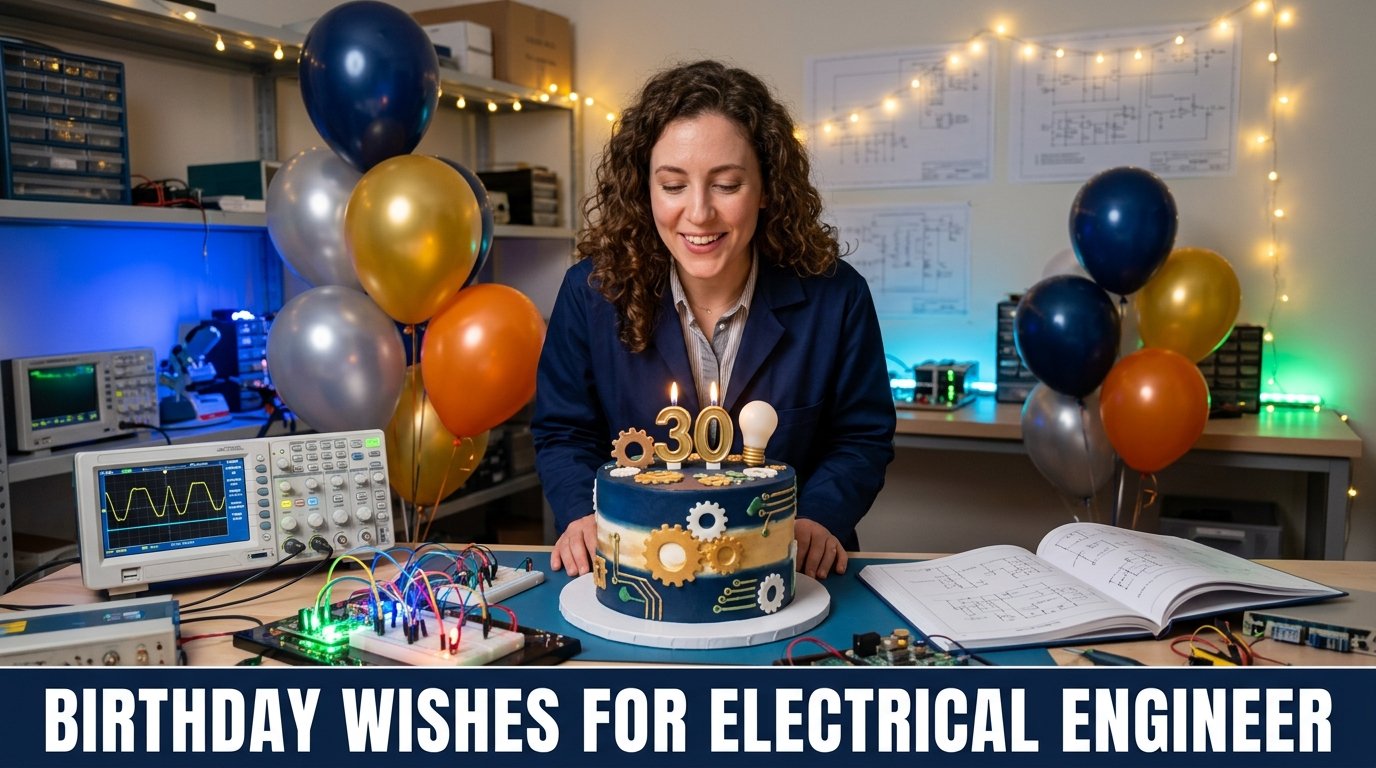 Birthday Wishes for Electrical Engineer