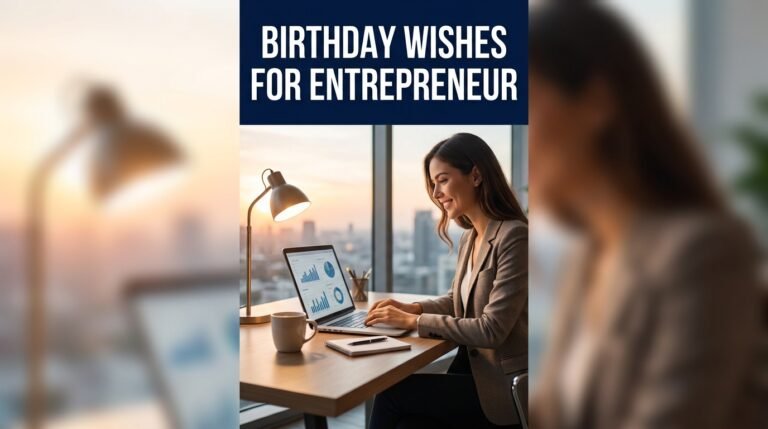Birthday Wishes for Entrepreneur
