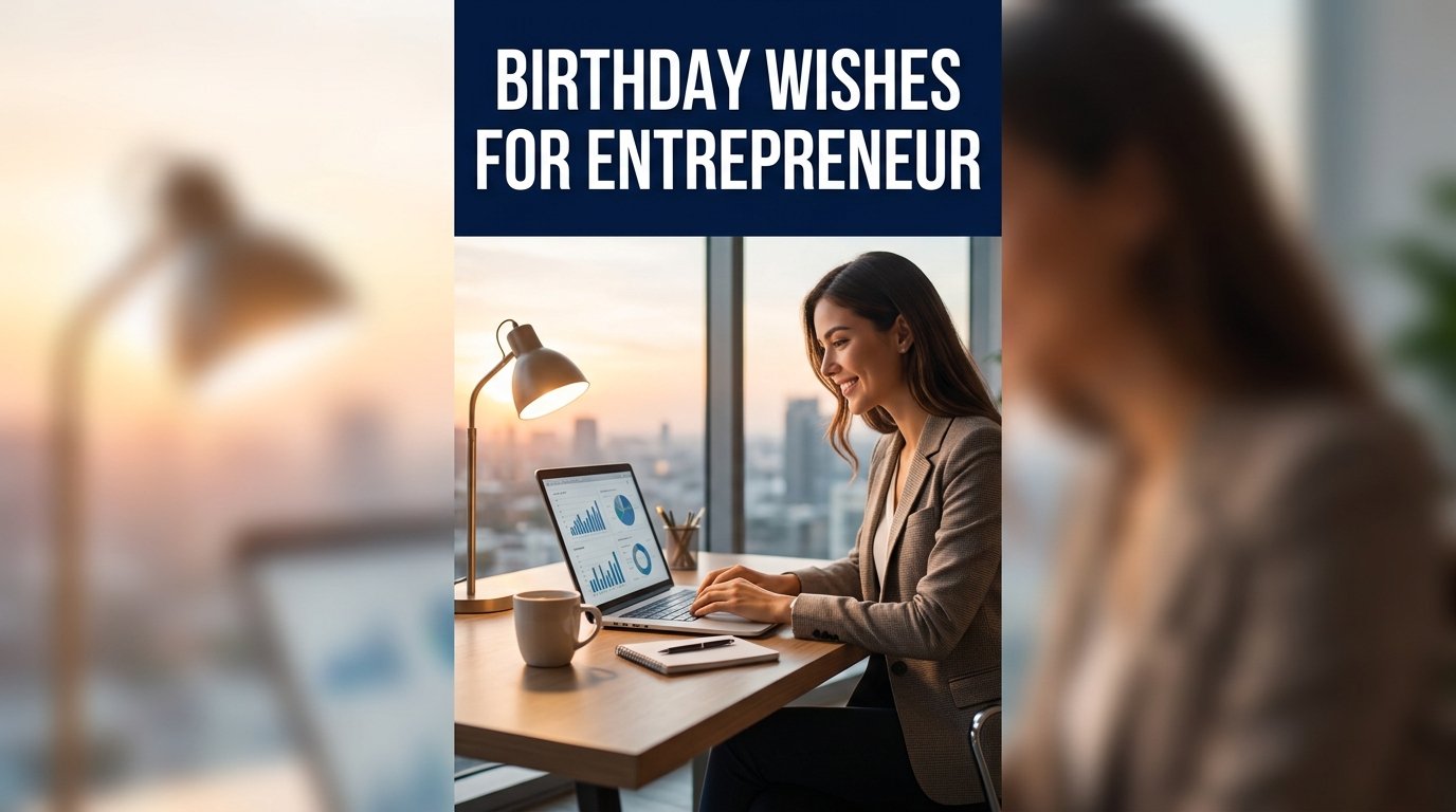 Birthday Wishes for Entrepreneur