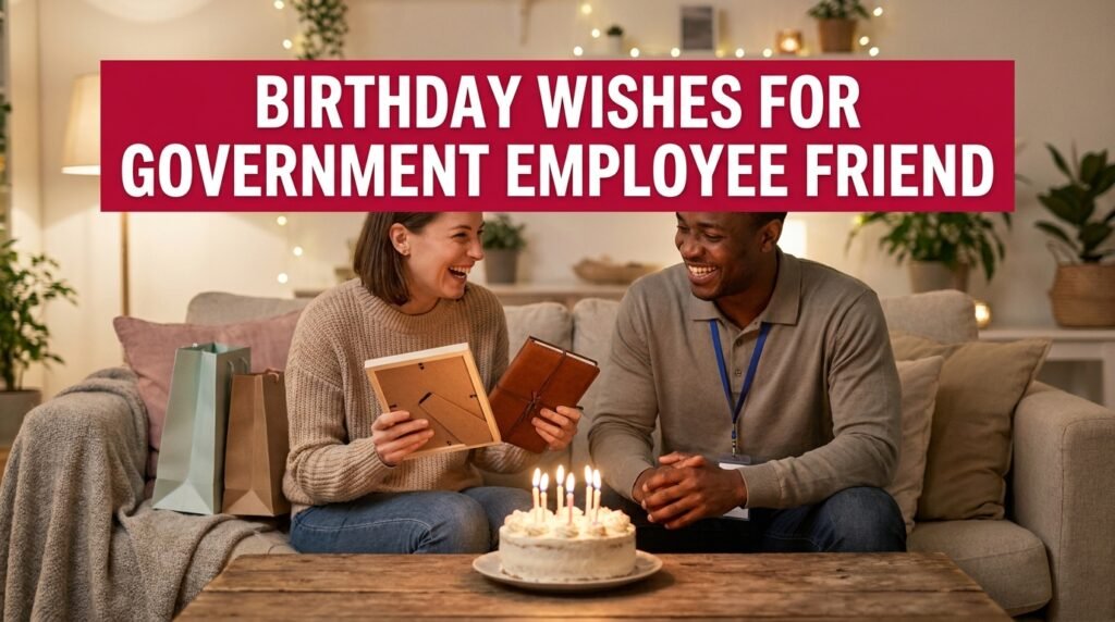 Birthday Wishes for Government Employee Friend