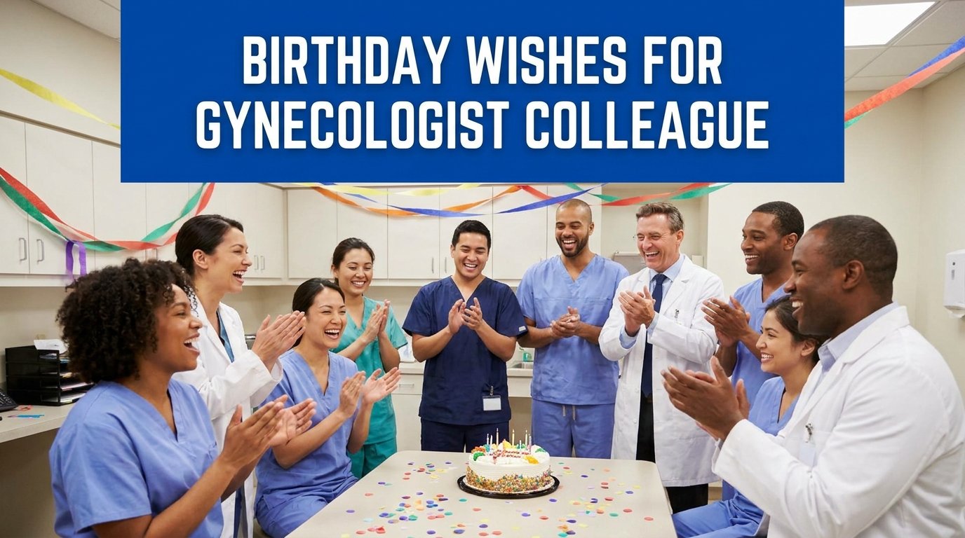 Birthday Wishes for Gynecologist Colleague