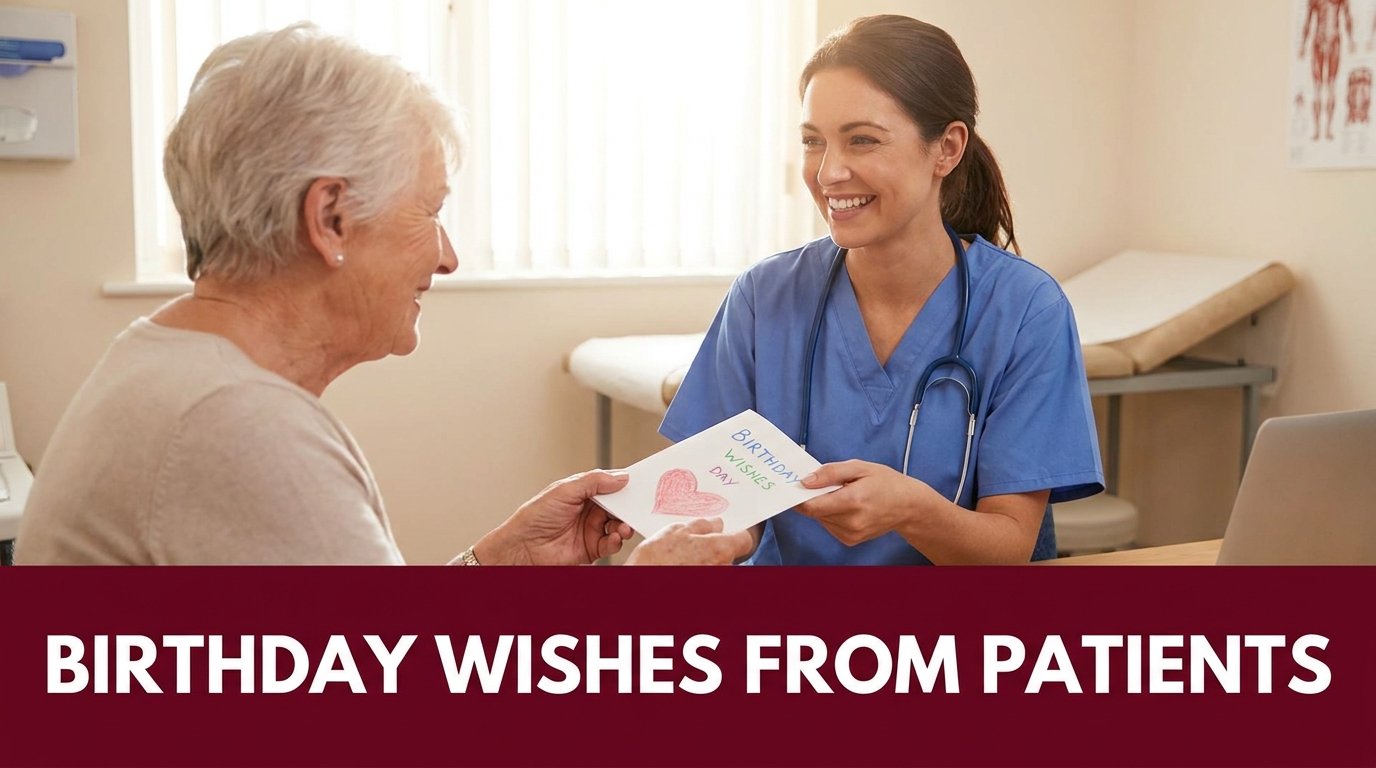 Birthday Wishes for Gynecologist from Patients