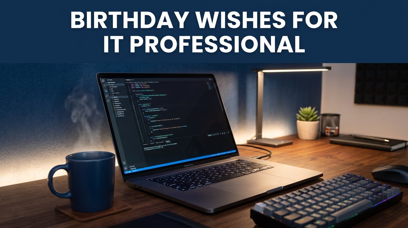 Birthday Wishes for IT Professional