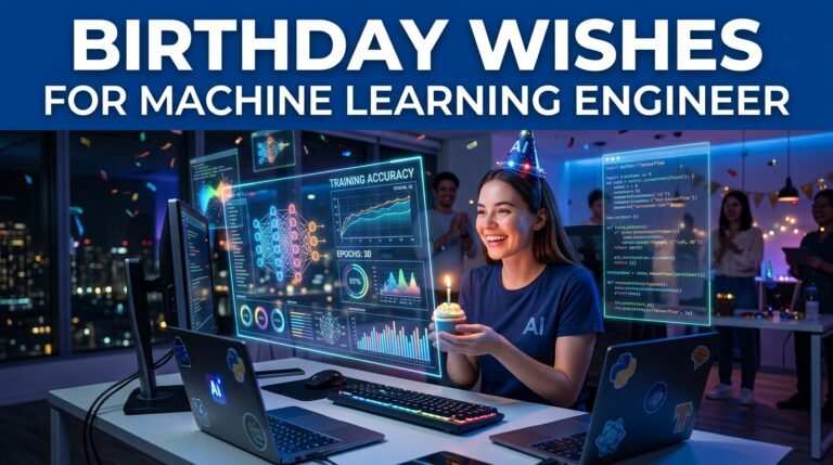 Birthday Wishes for Machine Learning Engineer