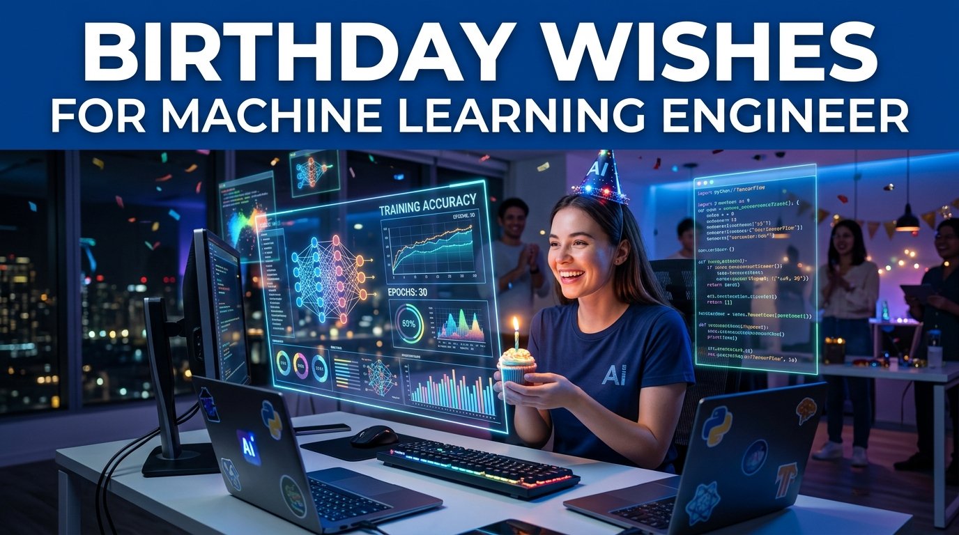 Birthday Wishes for Machine Learning Engineer