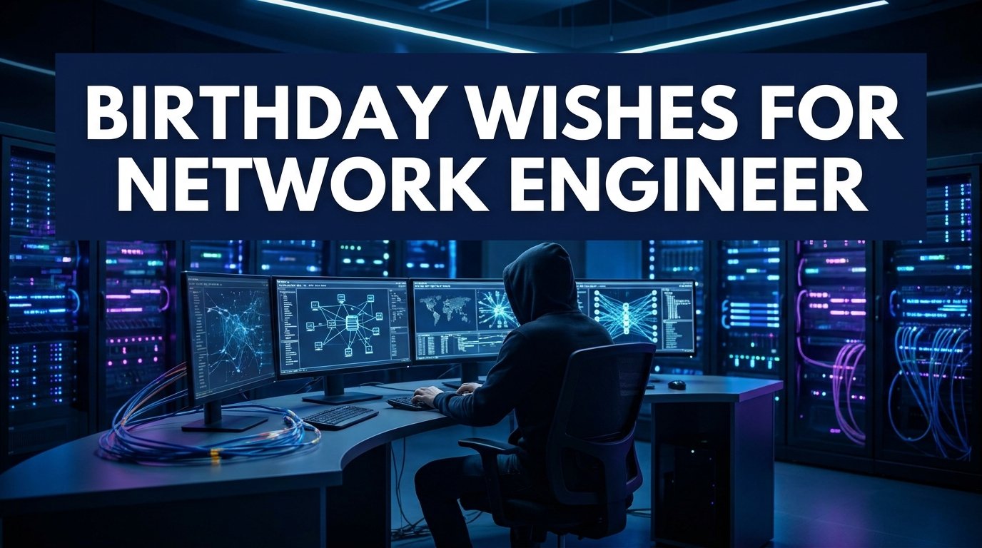 Birthday Wishes for Network Engineer