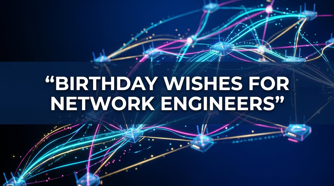Birthday Wishes for Network Engineers