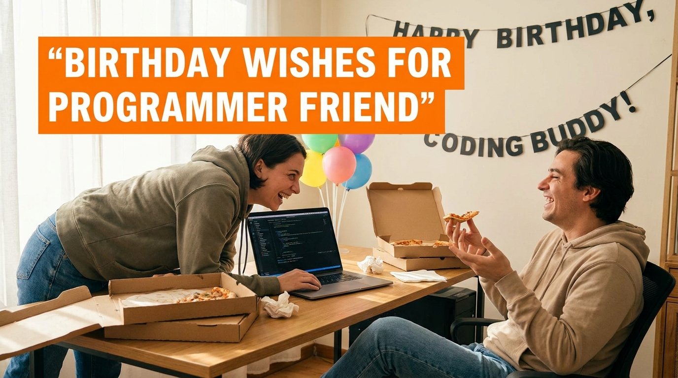Birthday Wishes for Programmer Friend