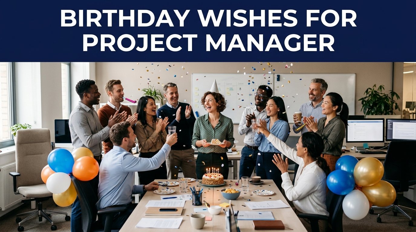 Birthday Wishes for Project Manager