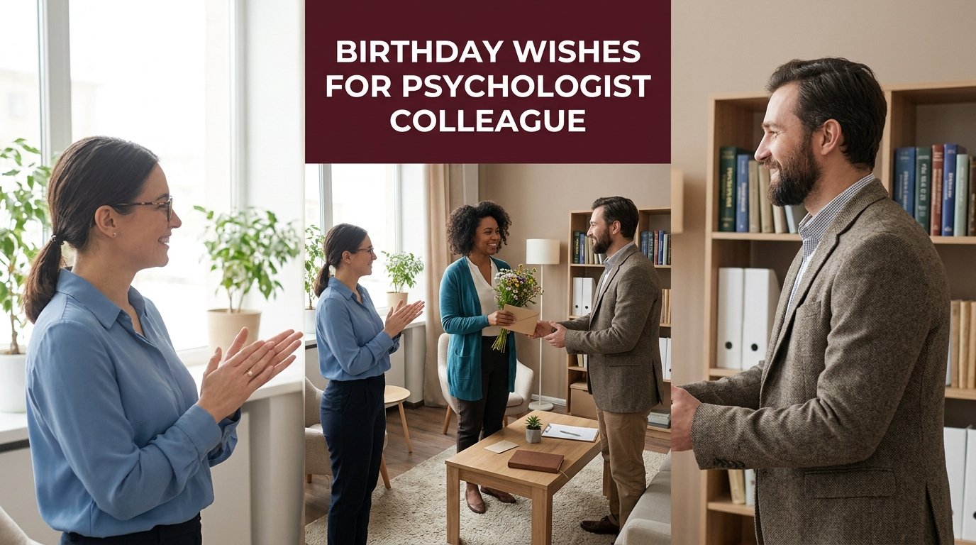 Birthday Wishes for Psychologist Colleague