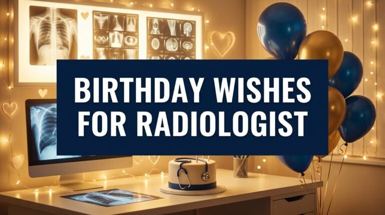 Birthday Wishes for Radiologist