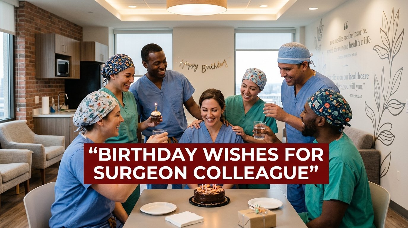 Birthday Wishes for Surgeon Colleague