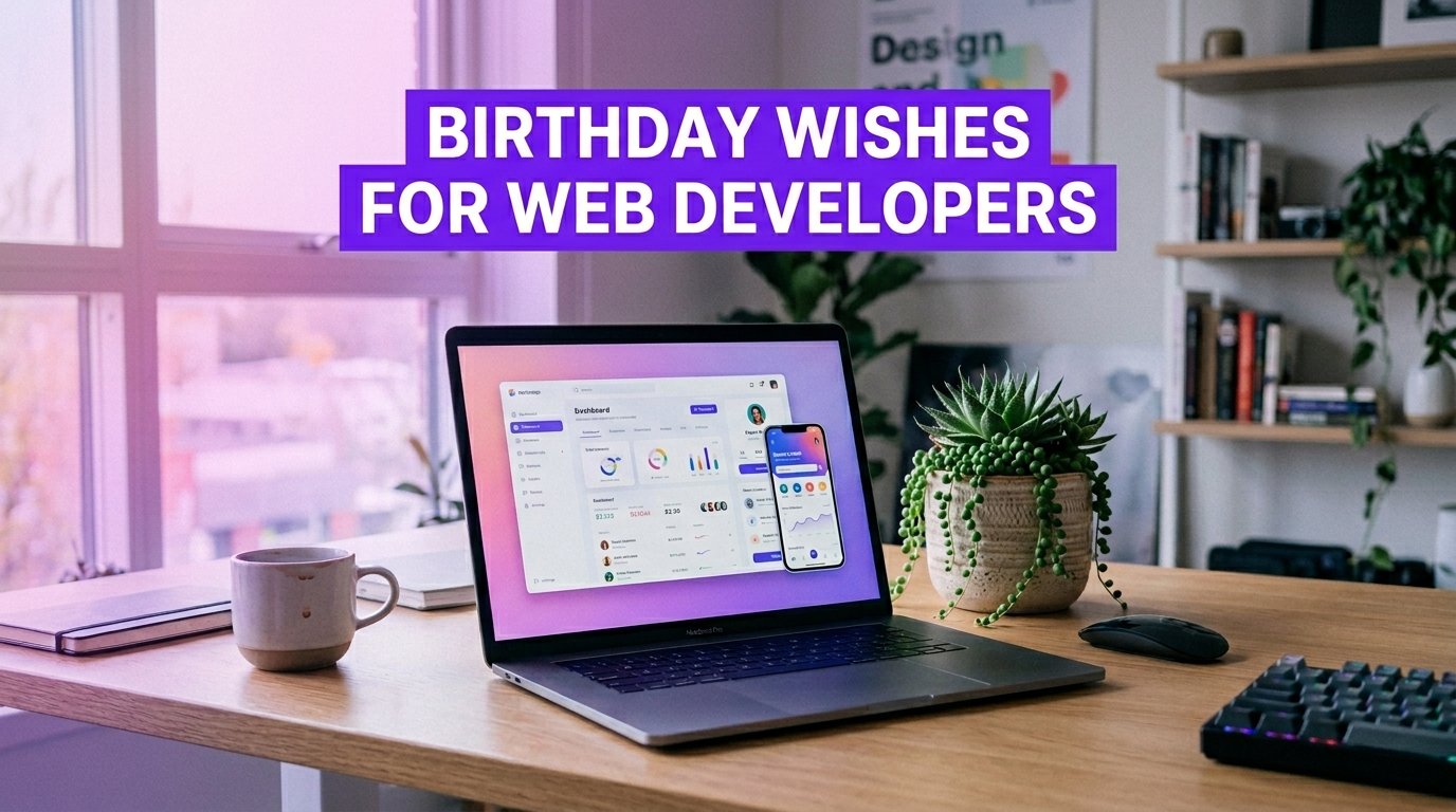 Birthday Wishes for Web Developers