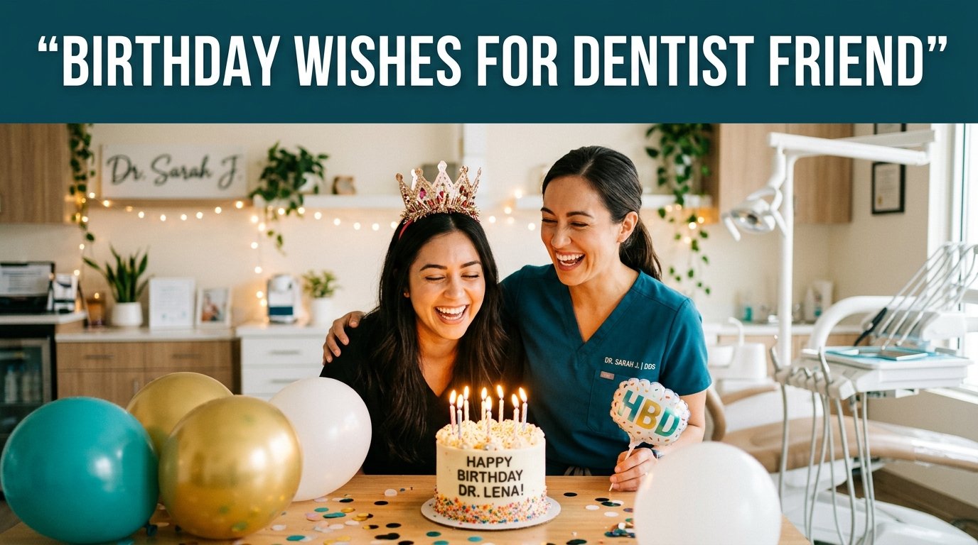 Birthday Wishes for Your Favorite Dentist