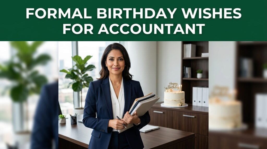 Formal Birthday Wishes for Accountant