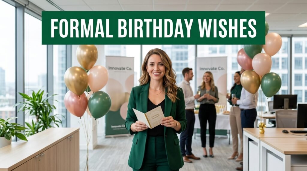 Formal Birthday Wishes for Marketing Manager