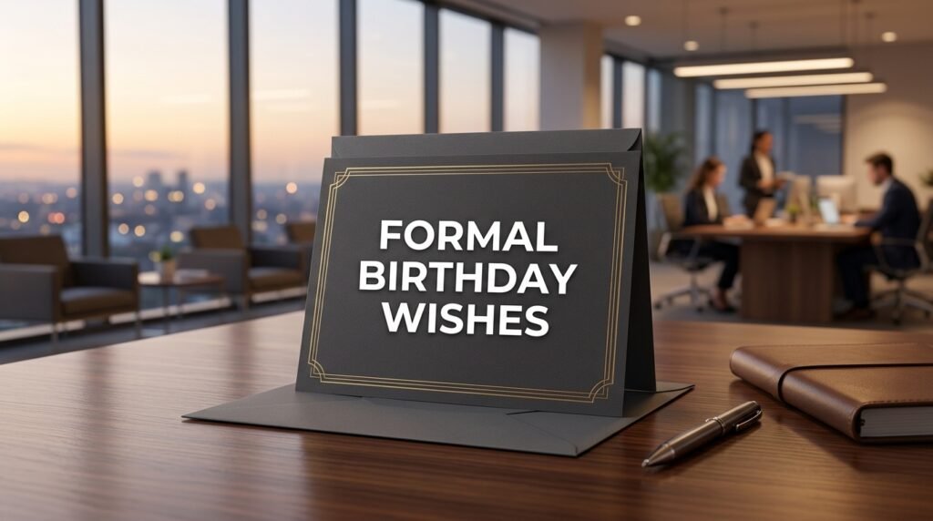 Formal Birthday Wishes for Operations Manager