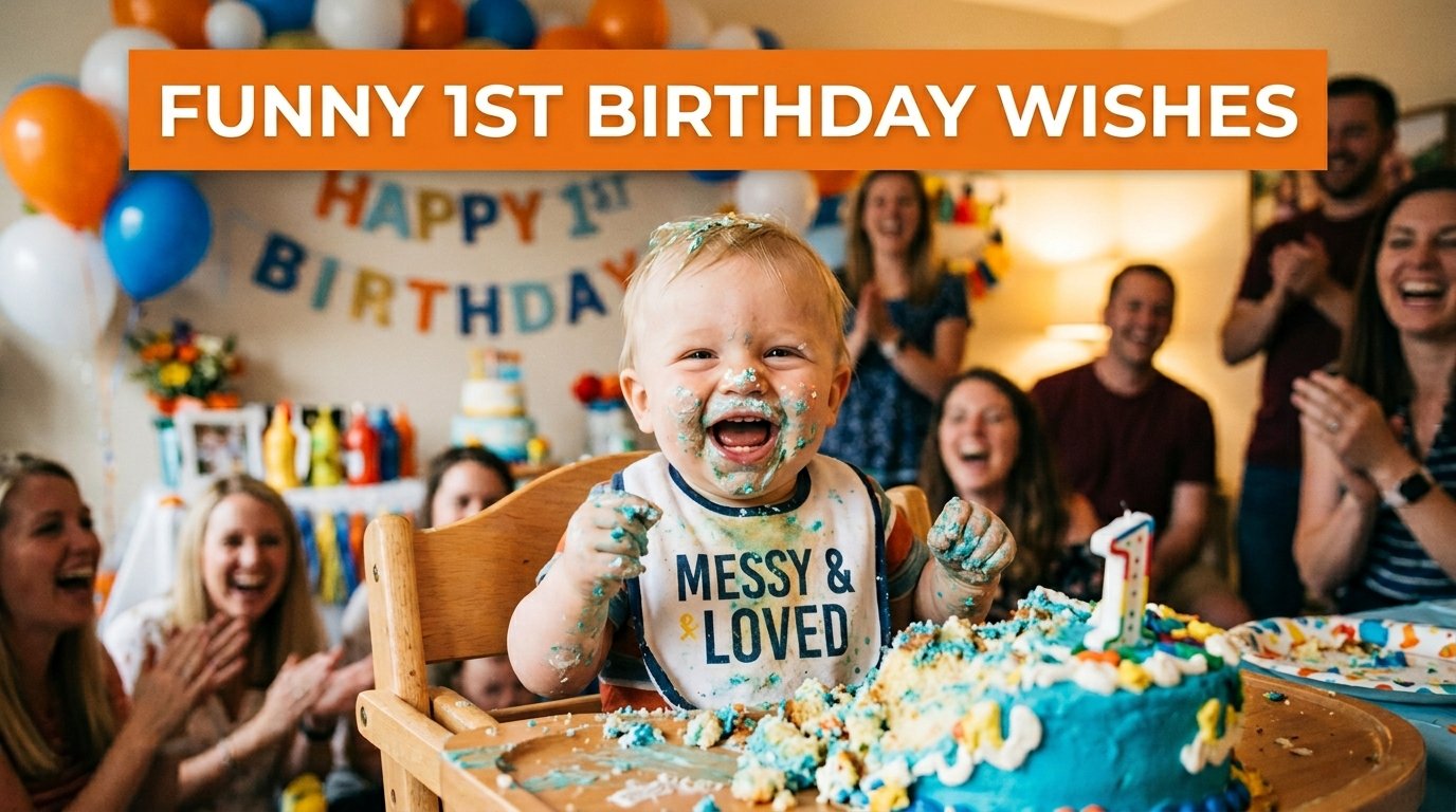 Funny 1st Birthday Wishes