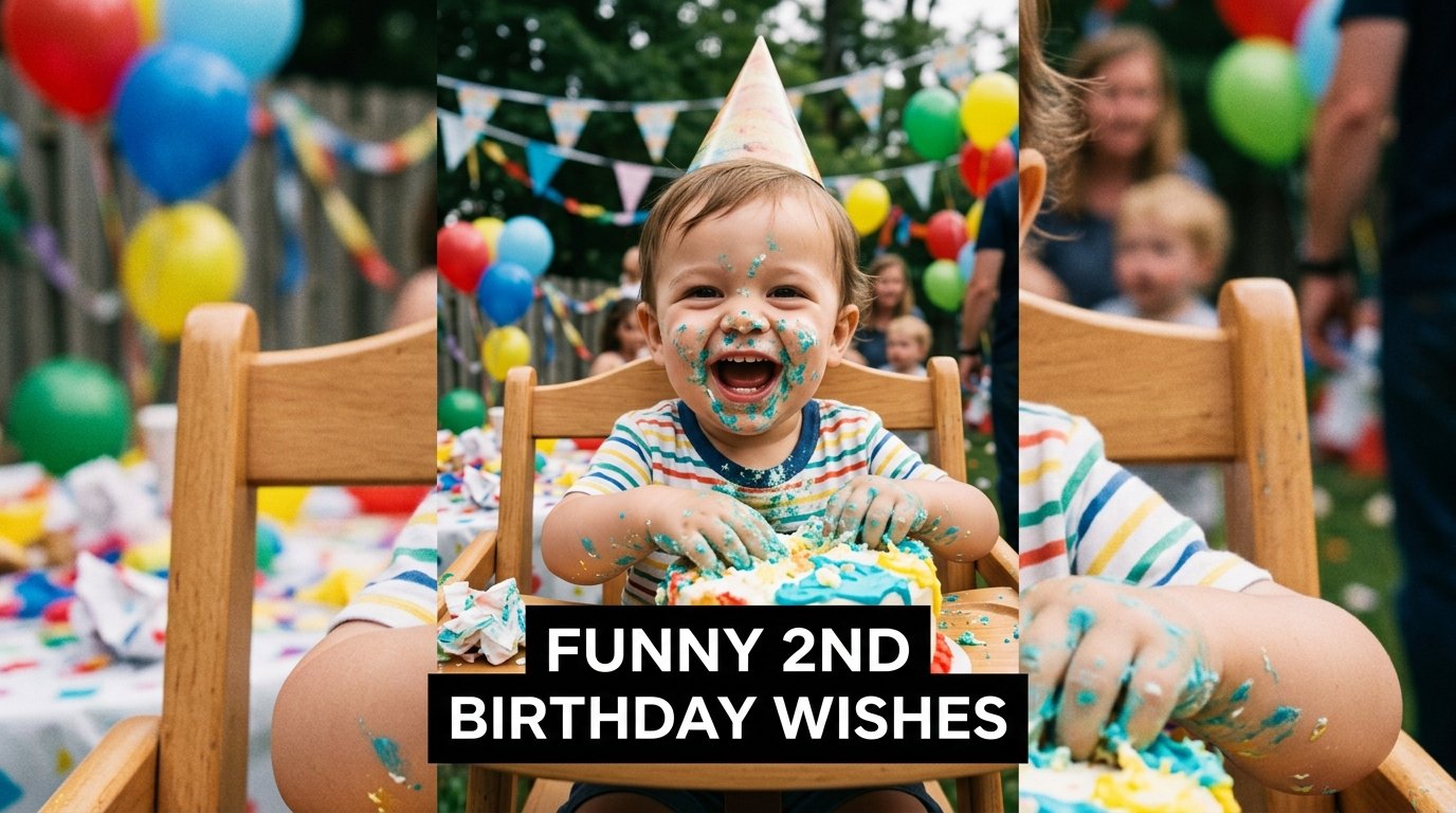 Funny 2nd Birthday Wishes