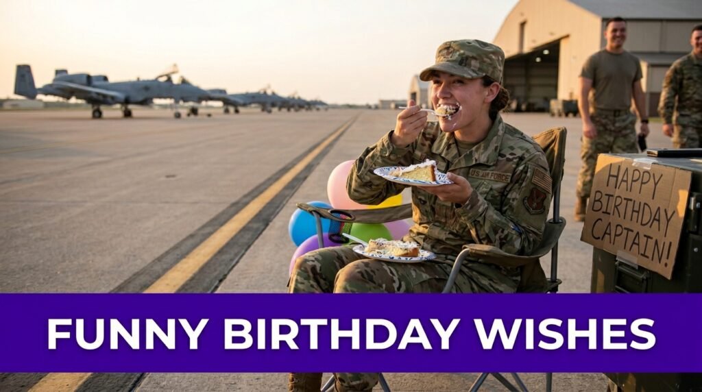 Funny Birthday Wishes for Air Force Officer