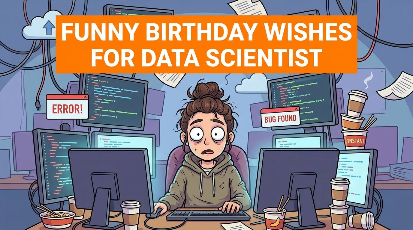 Funny Birthday Wishes for Data Scientist