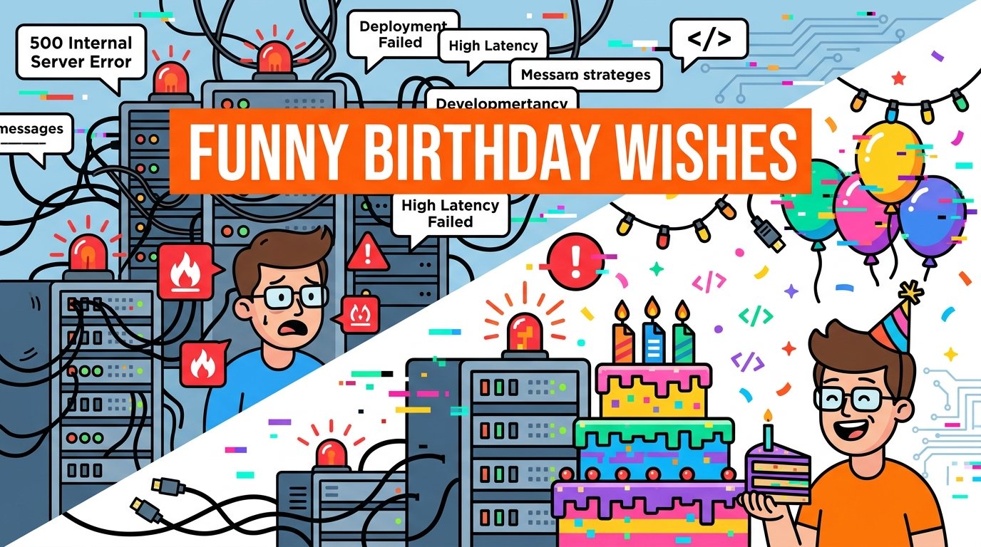 Funny Birthday Wishes for DevOps Engineer