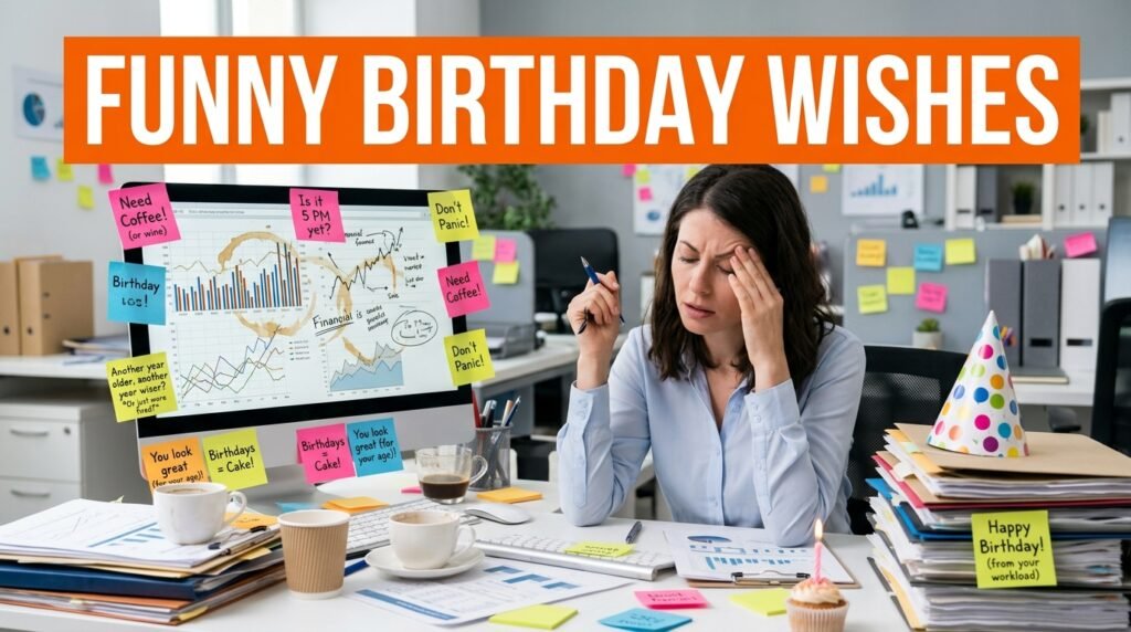 Funny Birthday Wishes for Financial Advisor