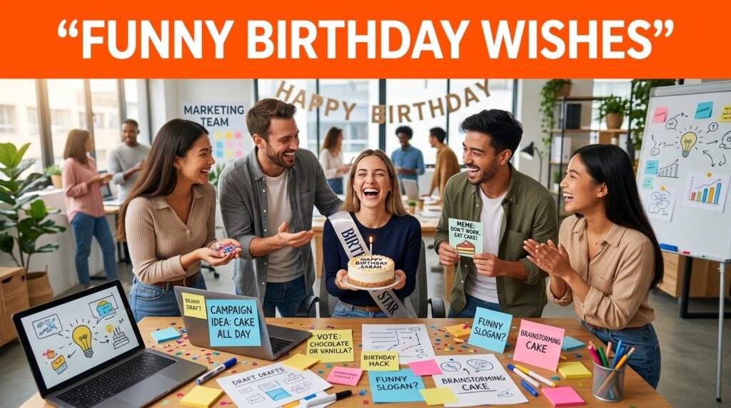 Funny Birthday Wishes for Marketing Manager